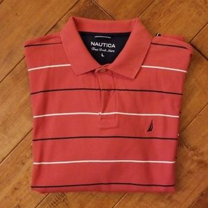 ***SOLD**"Nautica True Deck Shirt Polo Size Large
